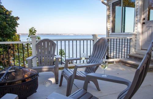 Geneva House | Lakeside Landing Dock Fire Pit and Boat Rental