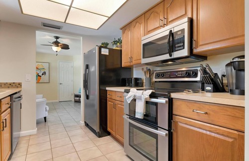 Palma Sola House | Lakeside Retreat! Lakefront Living in Northwest Bradenton w/Saltwater Pool