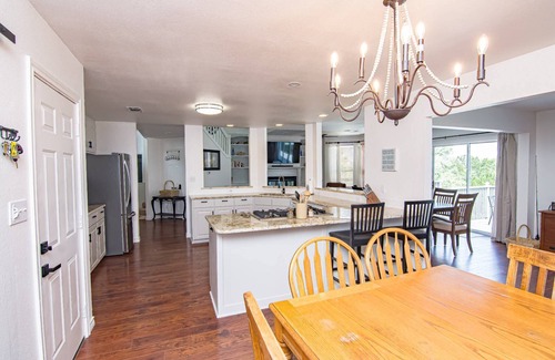 Morgan House | Lakeside Retreat on Lake Whitney | Game Room, Hammock Area | Family-Friendly Fun