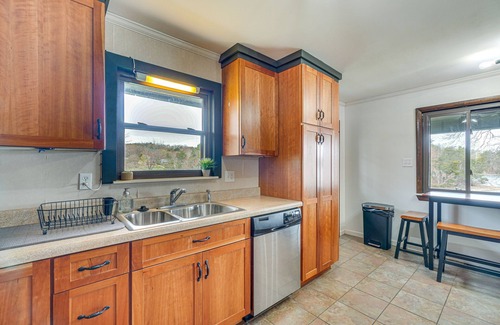 Spring City House | Lakeside Spring City Home: Private Boat Ramp!