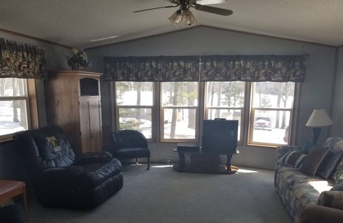 New Post Resort | Lakeview mobile home locate at Beautiful Blueberry Hill resort on Blueberry lake