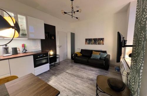 Bad Rothenfelde Apartment | Laluna Modernes Wohnstudio mit Balkon im Herzen von Bad Rothenfelde