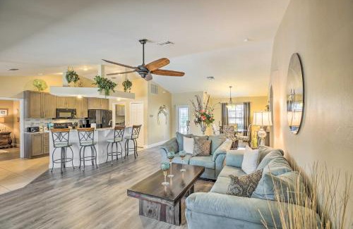 Trafalgar House | Lanai and Heated Pool Stunning Cape Coral Getaway