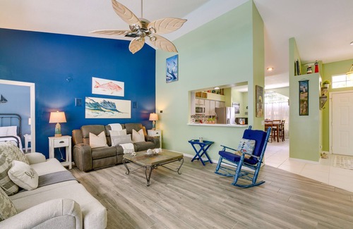Dunnellon House | Lanai & Grill: Sunny Home Near Rainbow Springs!