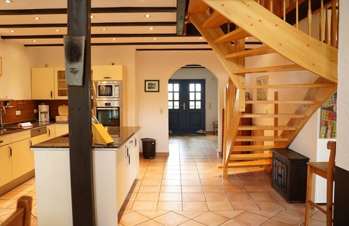 Neverow House | Landhaus Stettiner Haff, gorgeous large 5 * timbered house with sauna and fireplace