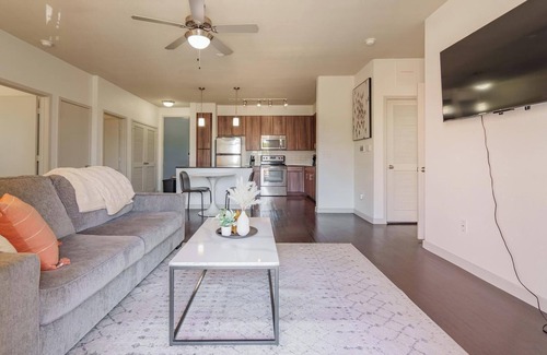Terrell Heights Apartment | Landing | Amazing 2BD, Courtyard, Pool