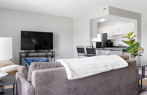Downtown Dayton Apartment | Landing | Chic 1BD, Clubhouse, Gym