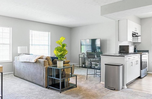 Downtown Dayton Apartment | Landing | Chic 1BD, Clubhouse, Gym