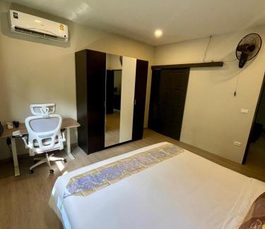 Ko Lanta Apartment | Lanta Sunshine Residence Apt 4 Two Bed Apartment with AC and Work Space