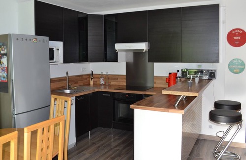 Peone Apartment | Large 38m2 studio cabin in Valberg facing the ski slopes for 4 people