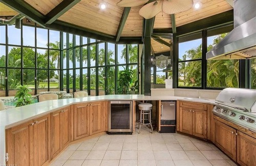 Burnt Store Marina Villa | Large Family Getaway-Unique Indoor Oasis w/heated pool, hot tub, pool table!