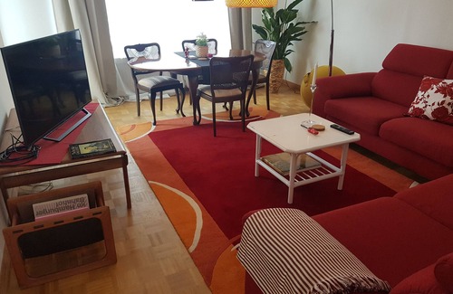 Harrislee Apartment | Large feel-good accommodation for 2-4 +1 infant between DK & Flensburg harbor
