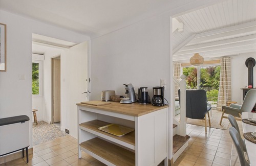 Fouesnant Ski Chalet | Large garden and terrace – 4 adults and 1 child