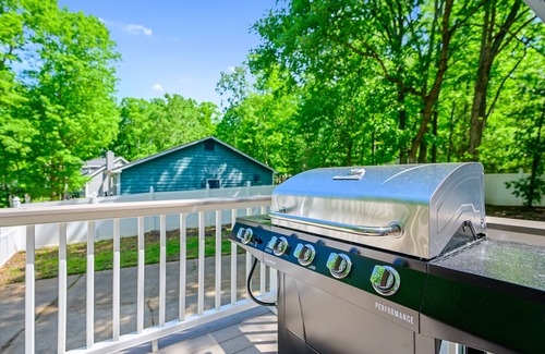 Cary House | Large groups NC State PNC Arena Deck w/grill