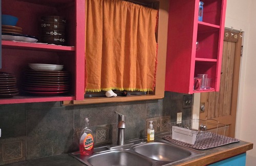 Jefferson Apartment | Large Historic Apartment with Spacious 2nd Story Balcony & Yard With BBQ Grill