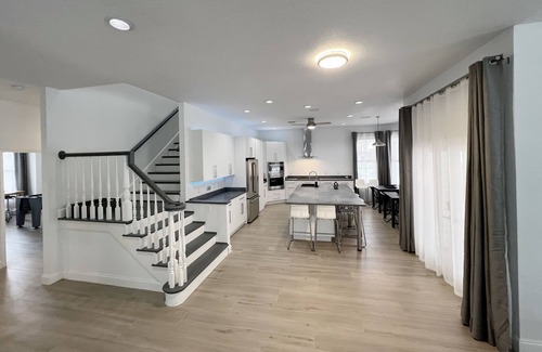 Waters Edge House | Large home, heated pool, game rooms, ping pong, golf, parks,ngated, many beaches