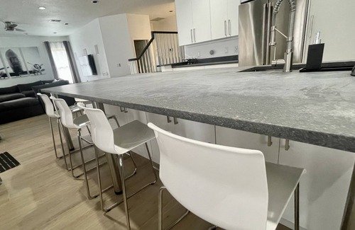 Waters Edge House | Large home, heated pool, game rooms, ping pong, golf, parks,ngated, many beaches