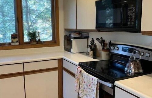 Pittsfield House | Large house with fireplace, hot tub
