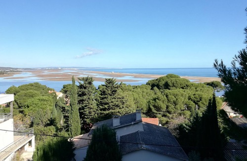 La Franqui-Plage House | Large house with stunning views, 10-minute walk to beach and shops. Garage 2P