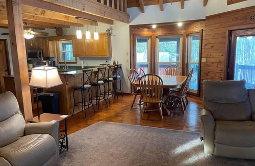 Jacksboro House | Large lake home with room to play.
