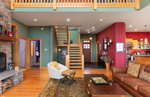 Sunday River Area House | Large Lodge with Hot Tub, Views