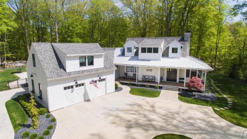 South Haven House | Large luxurious home - 2 blocks from nearest public beach - Private heated pool!