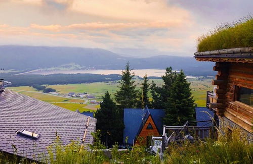 Les Angles Ski Chalet | Large luxurious log cabin