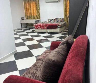 Sharjah House | LARGE M BEDROOM Attached Bathroom with Terrace Access in a villa Sharjah