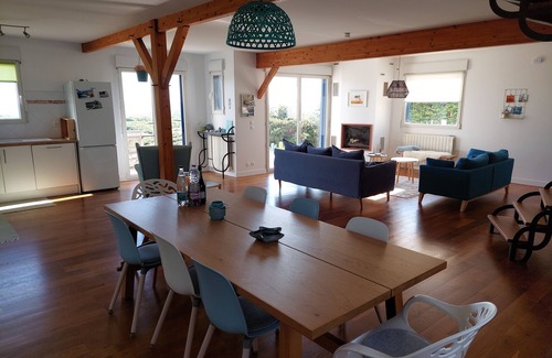 Plogoff House | Large, modern holiday home with beautiful Breton sea views