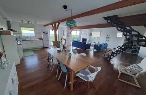 Plogoff House | Large, modern holiday home with beautiful Breton sea views