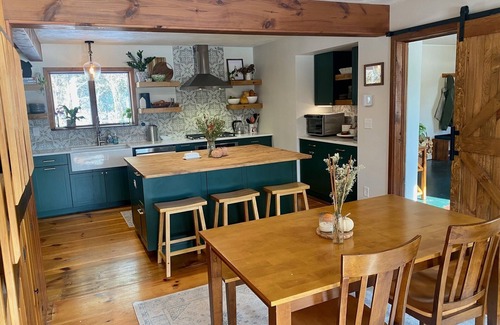 Jeffersonville House | Large Mountainside Home w/Pond by Smugglers Notch!