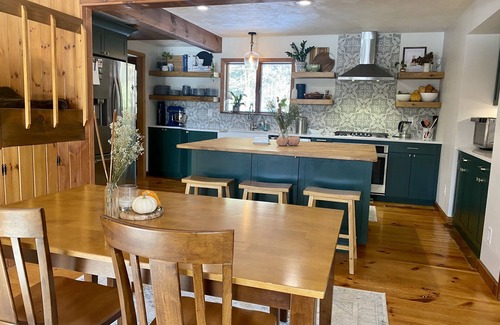 Jeffersonville House | Large Mountainside Home w/Pond by Smugglers Notch!