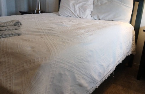 Caine Woods Apartment | Large pet friendly 1 bedroom, 1bath unit 6 blocks from the beach. Free parking.