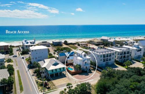 Dune Allen Beach House | Large Pool - Gulf Views - Outdoor TV - Bikes