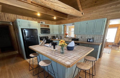 Elkhart Lake House | Large, private cabin for gatherings near famous Elkhart Lake