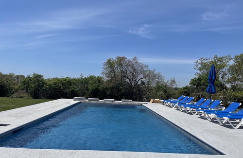 Nantucket Town House | Large private property with new heated pool.Walk to town.