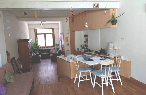 Sint-Lambrechts-Woluwe House | Large room with garden in townhouse in green quiet area Brussels near metro