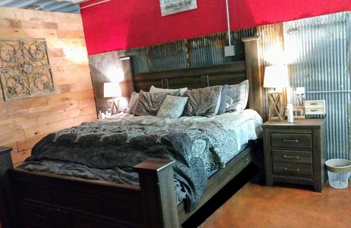 Wilder House | Large Rustic Metal Farm house