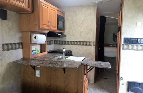 Hunt Club House | Large RV to stay on our property with pool or you take traveling