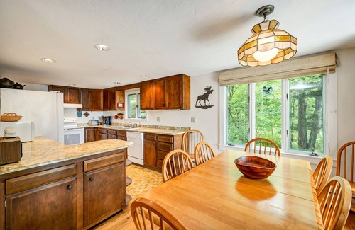 Moultonborough House | Large Sandy Beach on Lake Kanasatka minutes from hiking trails