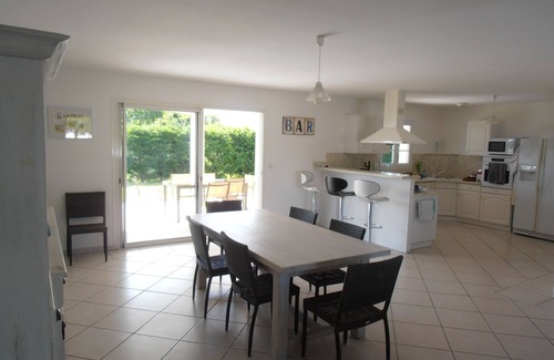 Saint-Augustin Villa | Large villa 12 P 250m2 with swimming pool, pool-house and park of 2300 m2 near beach