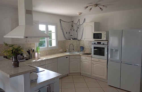 Saint-Augustin Villa | Large villa 12 P 250m2 with swimming pool, pool-house and park of 2300 m2 near beach