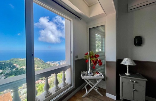 La Turbie Villa | Large Villa, 4 bedrooms, unique panoramic view of Monaco, gardens, swimming pool