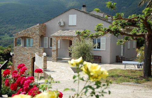 Sisco Villa | LARGE VILLA - 4 * - HEATED SWIMMING POOL, 180° SEA VIEW - AIR CONDITIONED n