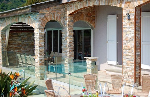 Sisco Villa | LARGE VILLA - 4 * - HEATED SWIMMING POOL, 180° SEA VIEW - AIR CONDITIONED n