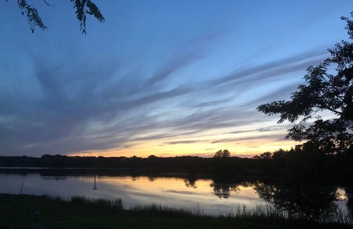 Wittman House | Large waterfront estate with breathtaking sunset views