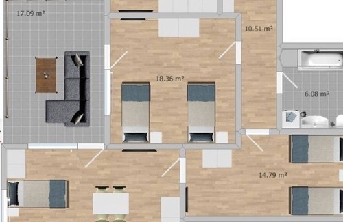 Steinberg am See House | Large workers apartment near Steinberg am See (STE100)