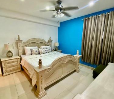 Juan Dolio - El Pueblo Apartment | LasOlasTower JuanDolio-2Br-3Bds-7Px-WiFi-SeaView
