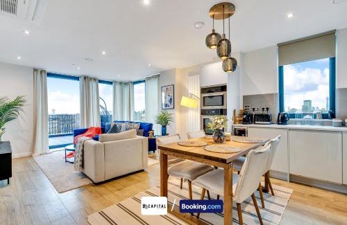 Camden Town with Primrose Hill Apartment | Last-Minute Grabs l Cozy Apt in Camden Town By Capital Retreats Short Lets & Serviced Accommodation London With Balcony, Free WiFi