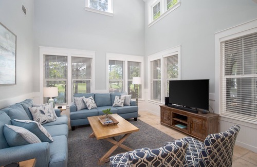 Laurel Grove House | Laurel Grove Cottage, 2 GOLF CARTS, Beach Tram, Back Porch, Pool and Hot Tub.